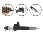 095000-6800 Fuel Injector for Kubota V3800DI Engine - Image 2