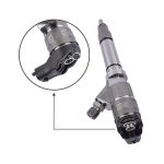 2006-2007.5 Chevy/GMC 2500/3500 Duramax LBZ 6.6L Diesel Fuel Injector 0986435521 0445120042 - Image 2