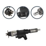 1-15300436-0 095000-6300 Fuel Injector for Hitachi 6WG1 - Image 2