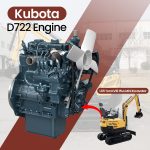 1.65 Ton KV18 Plus Mini Excavator with Kubota D722 Diesel Engine - Image 2