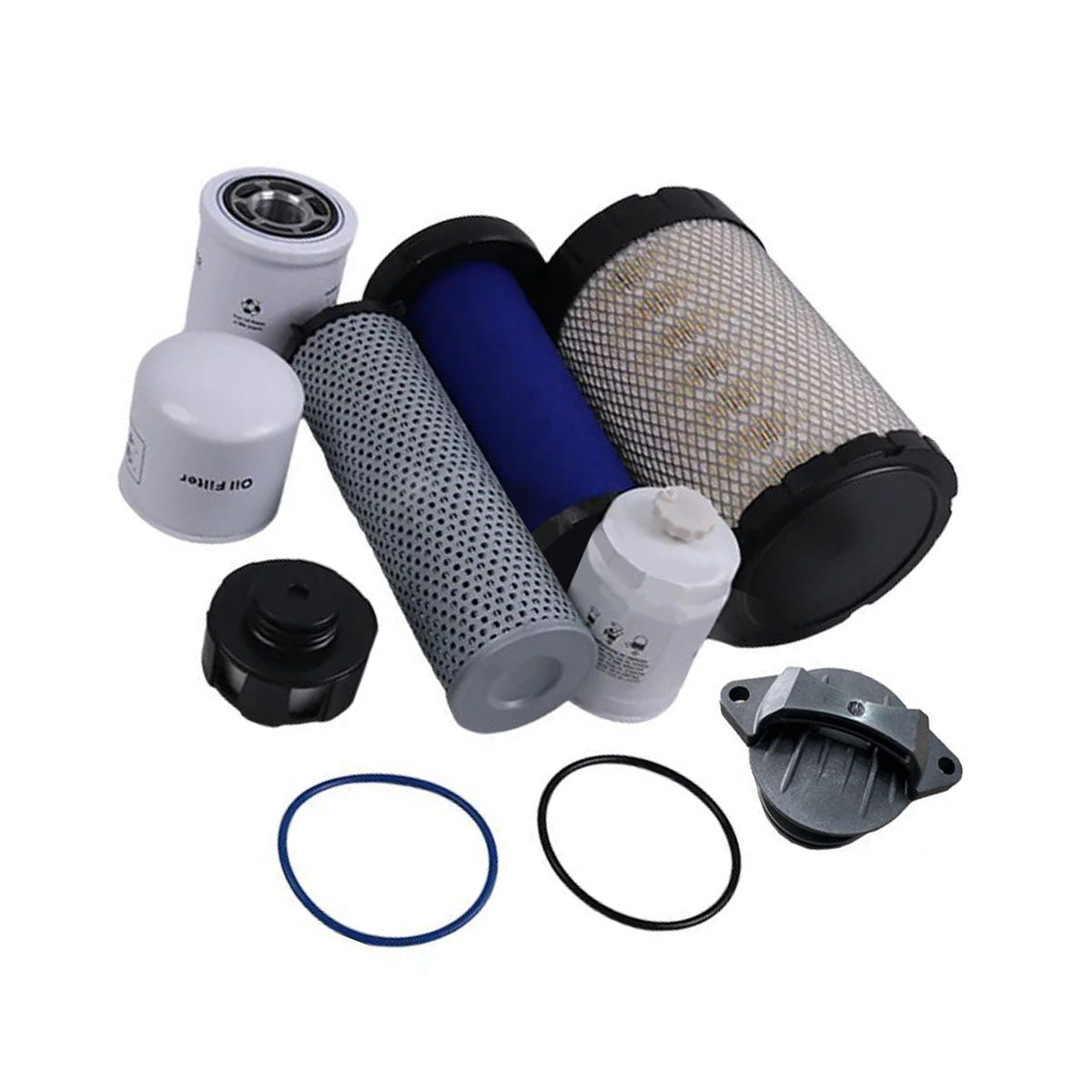 1000/2000 Hour Maintenance Filter Kit 7333712 for Bobcat Loader S630 S650 T630 T650