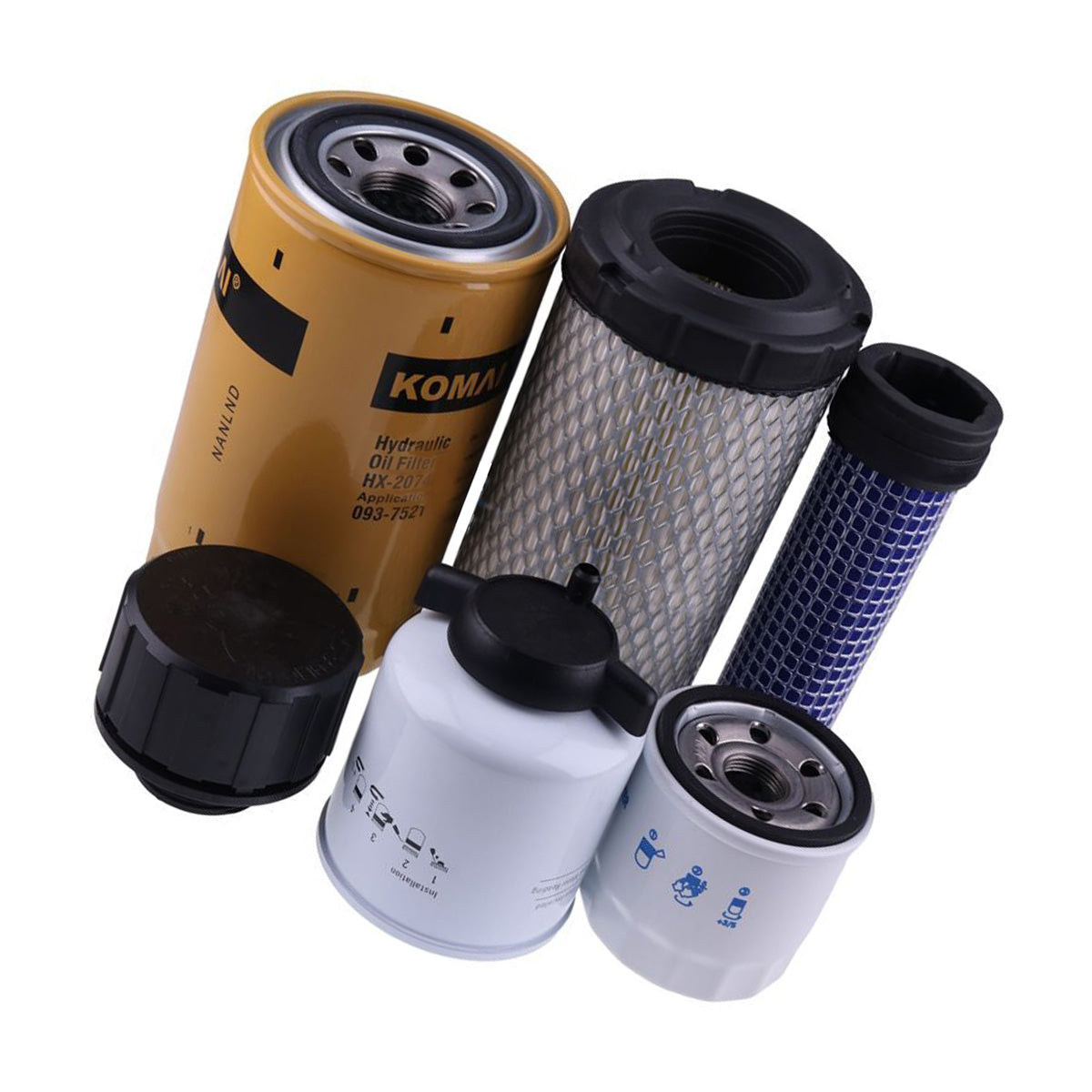 1000/2000 Hour Maintenance Filter Kit 7403941 for Bobcat Excavator 320 322 323