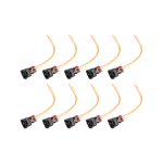 10PCS Solenoid Valve Plug for Hitachi EX200-3 EX200-5 EX200-6