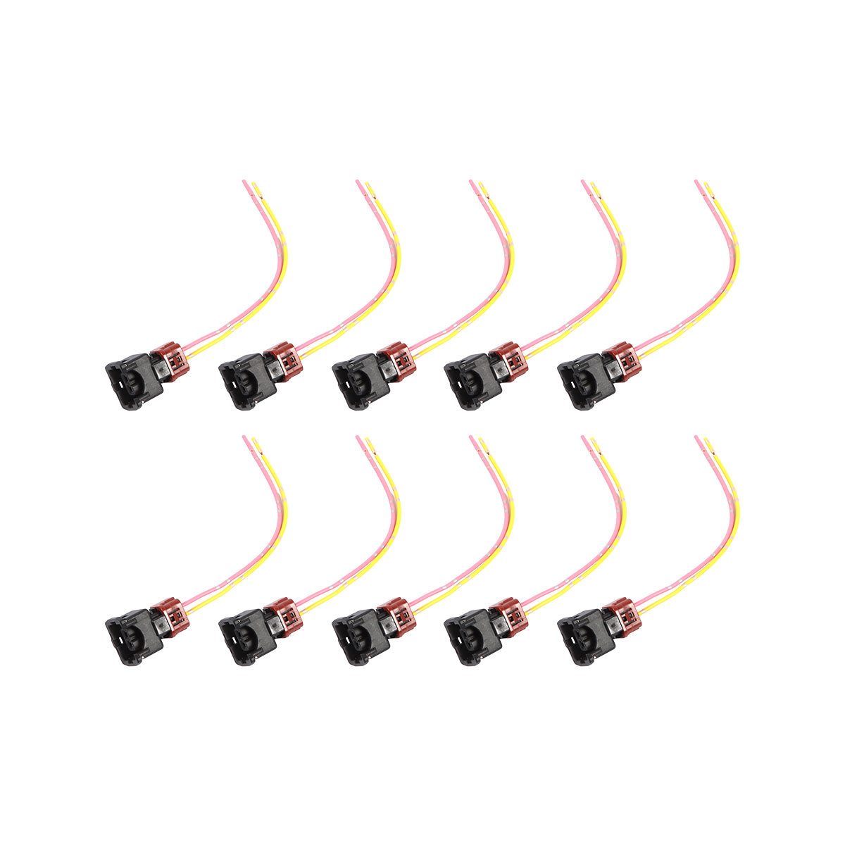 10PCS Solenoid Valve Plug for Hitachi EX200-3 EX200-5 EX200-6