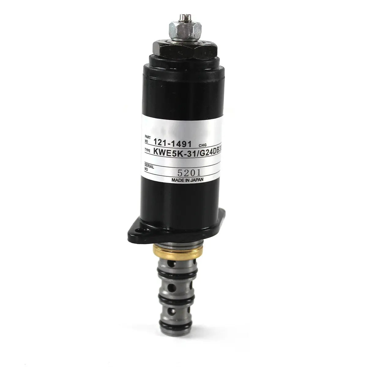 121-1491 KWE5K-31/G24DB30 Solenoid Valve for CAT E320B E320C