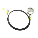 3 Gauges 11 Couplings 3 Test Hoses 1 Aluminum Case 25/40/60Mpa Silver Hydraulic Pressure Test Kit - Image 8