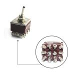 163-6711 1636710 Toggle Switch for Caterpillar E320B E320C - Image 2