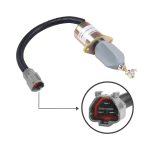 Fuel Solenoid 129953-77811 1751ES-12A3UC12B1S SA-4673-S for Hyundai R55-7 R60-5 Volvo EC55 ECR88 Yanmar Vio55 Vio75 Engine 4TNV94 4TNE94L 4TNV98 - Image 3
