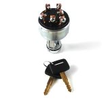 20Y-06-24680 Ignition Switch with 2 Keys for Komatsu Excavator PC200-1 - Image 5