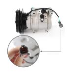 SINOCMP® 10S15C A/C AC Compressor 20Y-979-6121 447220-4053 for Komatsu PC200-7 PC200-8 PC220-8 PC270-8 PC300-8 Excavator - Image 3