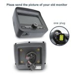 21Q6-33400 Monitor Cluster Gauge for Hyundai R220-9S R480-9 R-9 - Image 2