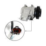 2208-6013B 24V 4PK Compressor for Doosan DX225LC-V - Image 2
