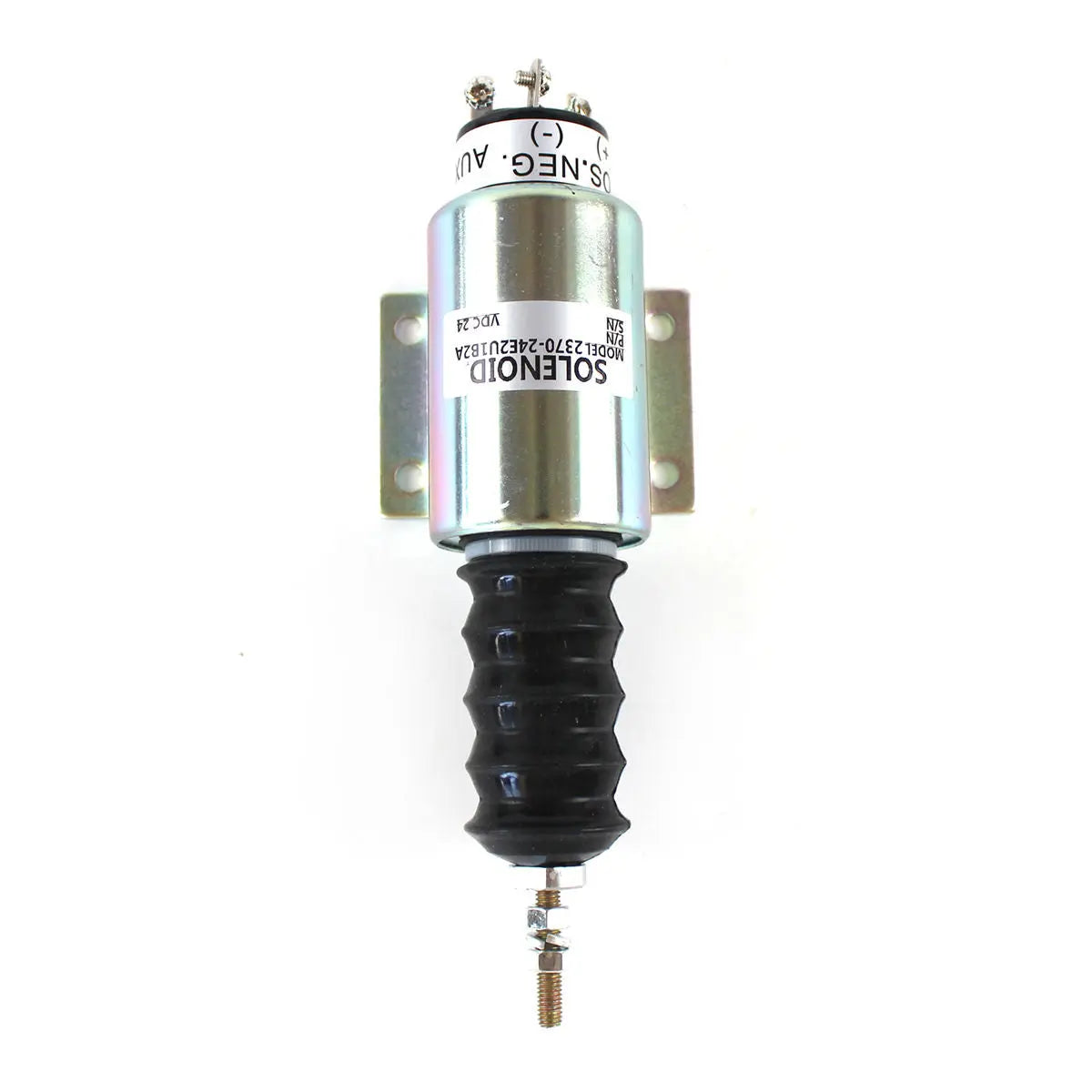2370-24E2U1B2A 24V Fuel Shutoff Solenoid Valve for Woodward