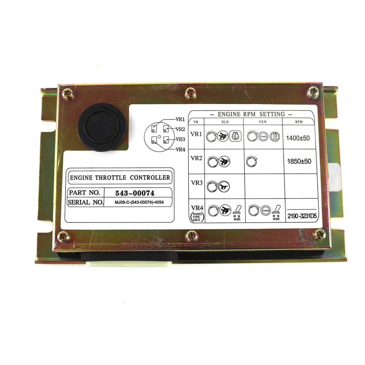 2543-1036-Engine-Throttle-Controller-for-Daewoo-Doosan-SOLAR-DH220-5-S220-V_01 2543-1036 Engine Throttle Controller for Daewoo Doosan SOLAR DH220-5 S220-V - Image 1