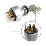 282775A1 Ignition Switch with 2 Keys for Case SV185 SV250 TF300B - Image 3