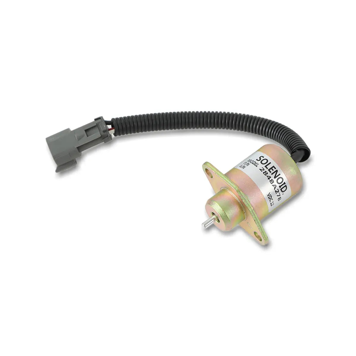 2848A278 Engine Stop Solenoid Valve for Perkins Hyster UB704 Engine