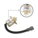 2848A278 Engine Stop Solenoid Valve for Perkins Hyster UB704 Engine - Image 2