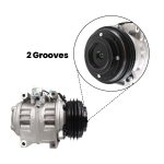 2PK 24V A/C Compressor 447220-1472 447300-0611 10P30C for Toyota Coaster Bus - Image 2
