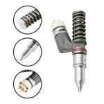 350-7555 3507555 20R0056 20R-0056 Fuel Injector for Caterpillar C10 C12 Engine - Image 2
