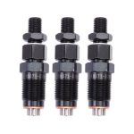 3PCS Fuel Injector 16871-53904 for Kubota Engine D902 D722 Z482 Tractor RTV900 BX1870 BX2360