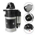 4BD1 Starter Motor 8-9702-9863-7 for Hitachi Excavator EX120-2/3 EX100-2/3 - Image 2