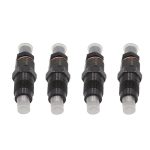 4PCS Engine Fuel Injector 252-1446 for Caterpillar 216 216B
