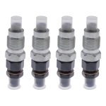 4PCS Fuel Injector 1C010-53010 for Kubota V3 V3300 V3600T V3800 Engine