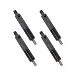 4PCS Fuel Injector 2645A025 17-106200 for Perkins 1004-4T JCB Loader 3CX 1550B 411B