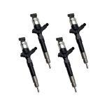 4PCS Fuel Injector 295050-0460 2950500460 for Toyota Hilux 1KD-FTV 2KD-FTV D-4D