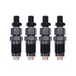 4PCS Fuel Injector 8971296140 for Isuzu 4LE1 4LE2 Engine