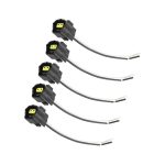 5PCS Solenoid Valve Harness Plug Connector for Kobelco Excavator SK200-8 SK200-6E