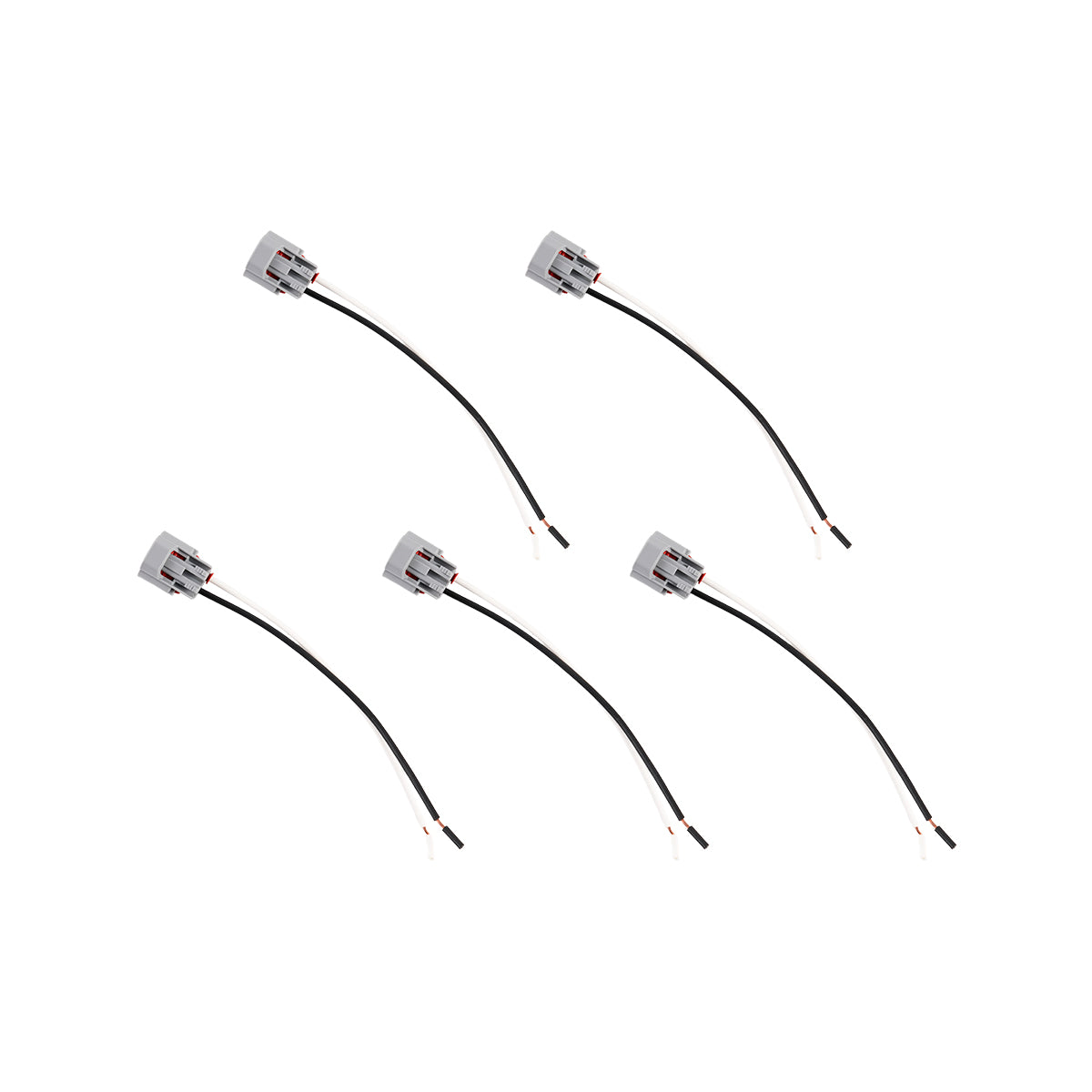 5PCS Solenoid Valve Plug for Hitachi ZAX200 ZAX240 Excavator