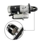 600-813-9322 6008139320 Starting Motor for Komatsu S6D125E SA6D125E SA6D140E - Image 2