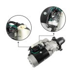 600-813-9322 6008139320 Starting Motor for Komatsu S6D125E SA6D125E SA6D140E - Image 3