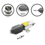 Stop Solenoid 600-815-9260 6008159260 for Komatsu PC128US-2 PC138US-2 WA100-5 WA150-5 WA320-5 WA80-3 - Image 2