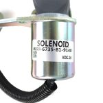 6735-81-9140 Shutdown Solenoid Valve for Cummins S6D102E SA6D102E Engine - Image 4