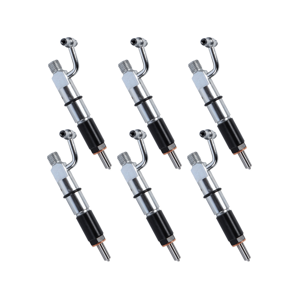 6PCS Fuel Injector 128-3293 1283293 for Caterpillar CAT D5C D5G 939C 315B 315A Engine