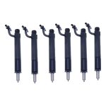 6PCS Fuel Injector 675967C91 631571C91 for Farmall 966 1066 1086 1466 1486 1566