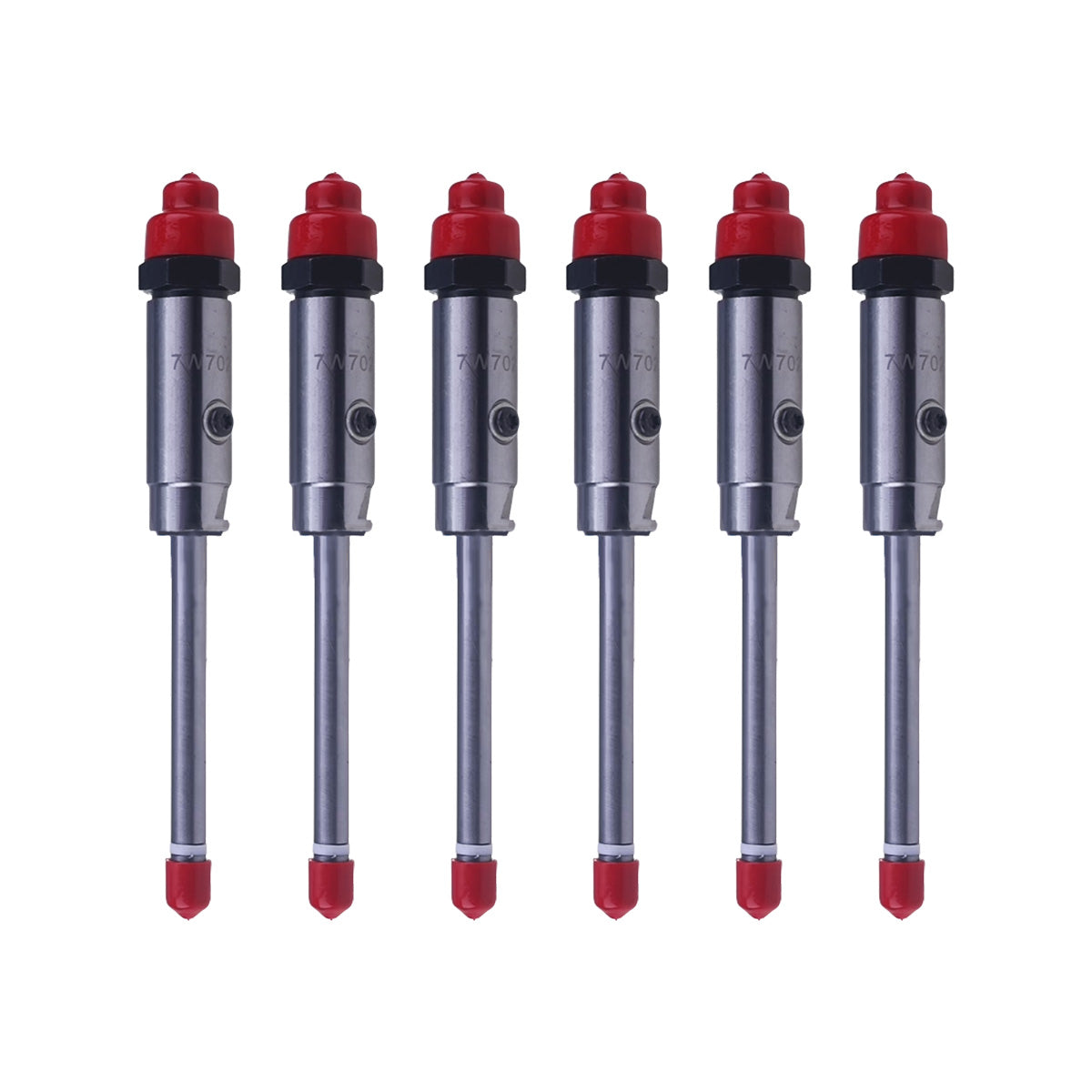 6PCS Fuel Injector Nozzle 7W7026 for Caterpillar CAT Engine 3406B 3412 Tractor D9R D9 GC