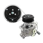 6PK A/C Air Conditioning Compressor 447220-6361 447220-6362 for Toyota Yaris SCSA06C 1.3 1.5 - Image 2