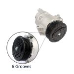 6PK Air Conditioning 12V A/C Compressor 95200-76KA0 95200-76KA1 for 2009-2013 Suzuki Grand Vitara Kizashi - Image 3