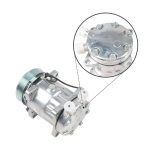 6PK Air Conditioning A/C Compressor 82016157 for New Holland Tractor 5640 6640 - Image 4