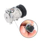 8PK Air Conditioning A/C Compressor 24V 305-0325 for CAT Caterpillar Excavator 324D - Image 2