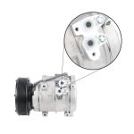 8PK Air Conditioning A/C Compressor 24V 305-0325 for CAT Caterpillar Excavator 324D - Image 3