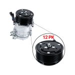 A/C Compressor 10PK 12V 3611894C91 3611894C92 for International Navistar Truck - Image 2