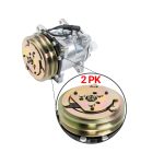 A/C Compressor 2PK 12V 1911506010 for Takeuchi Excavator TB145 TB153FR TB180FR - Image 2
