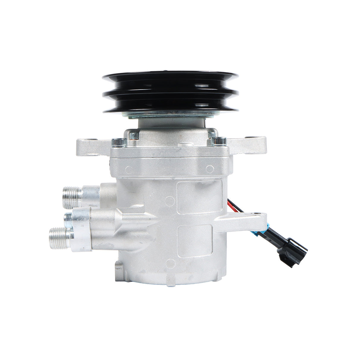 A/C Compressor 2PK 12V 6733655 for Bobcat S150 S160 S175 S185 S205 Skid Steer Loader