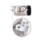 A/C Compressor 8PK 24V FYA00003547 for John Deere 130G 160GLC 180GLC Excavator - Image 4