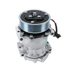 8PK A/C Compressor 32008562 320/08562 12V for JCB Backhoe Loader 1CX 2CX 3CX 4CX 2CXS - Image 4