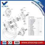 AP12 Hydraulic Pump ASS'Y Spare Parts for CAT E200B E320B Excavators - Image 2